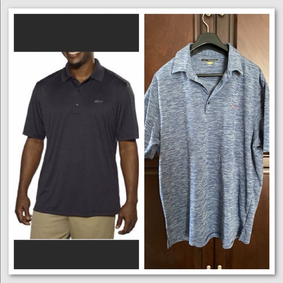 Greg Norman Blue Play Dry Fit Golf Shirt Size XL - Picture 1 of 15